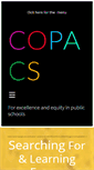 Mobile Screenshot of copacs.org